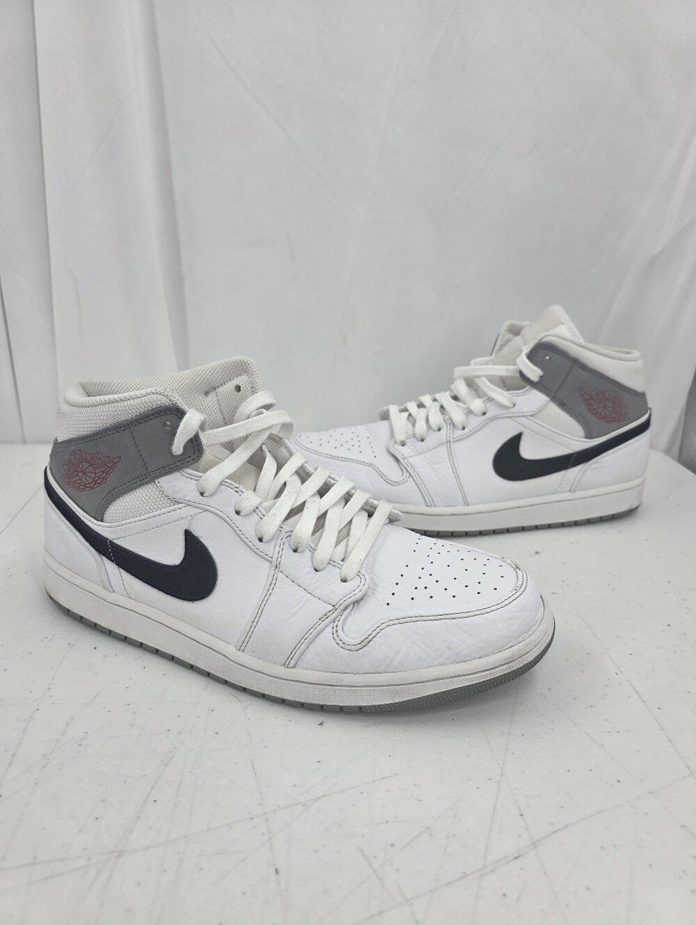 Air Jordan 1 Mid Paris White Blue DR8038-100 Sneakers Shoes Men Size 11.5 No Box